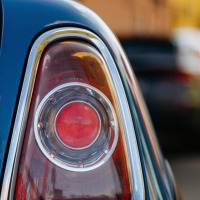 tail light clean shine detail